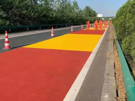 如东道路路面改色施工