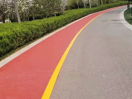 如东小区沥青路面改色