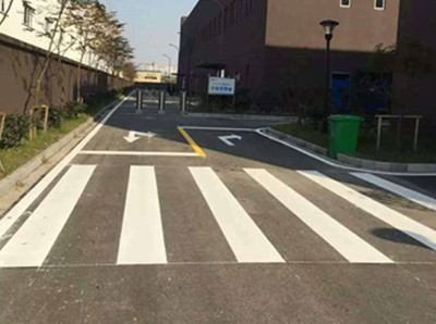 如东化工厂区划线