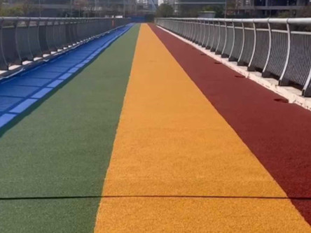 如东学校道路改色