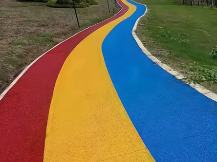 如东防滑道路改色