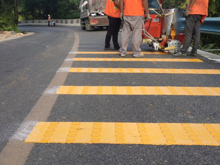 如东马路减速划线
