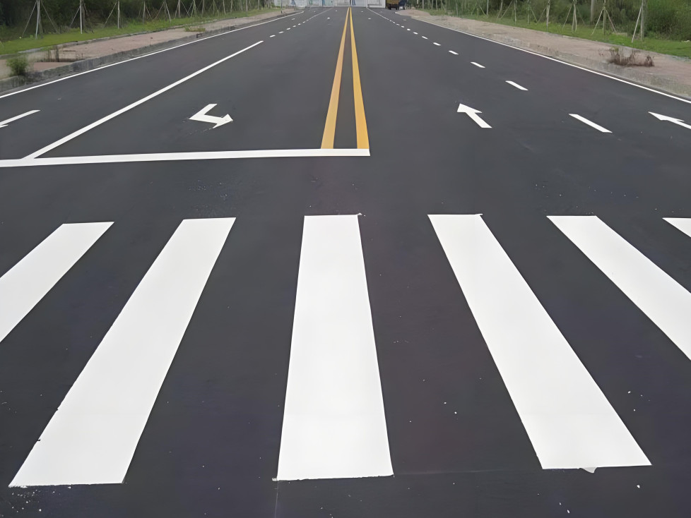 如东道路划线斑马线